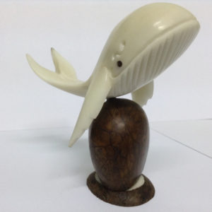 Ballena Jorobada (Artesanía en Tagua)