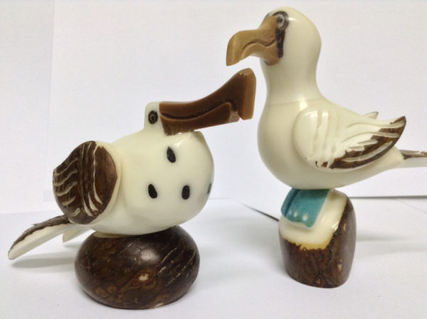 Pelicano, Fragata, Tucán (Artesanía en Tagua) - Imagen 3