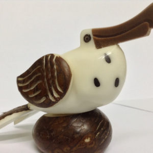 Pelicano, Fragata, Tucán (Artesanía en Tagua)