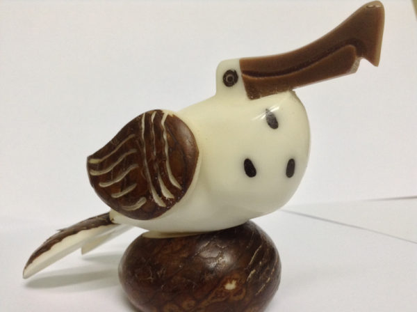 Pelicano, Fragata, Tucán (Artesanía en Tagua)