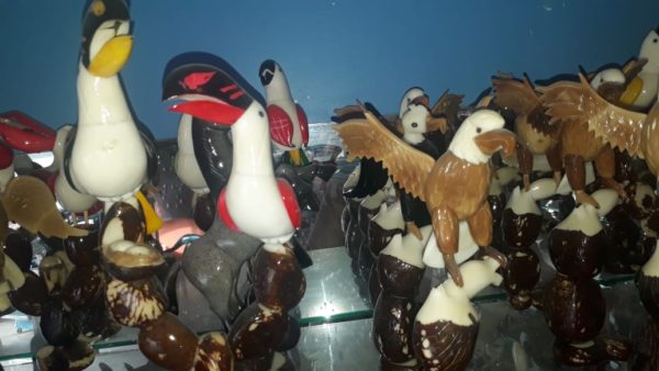 Pelicano, Fragata, Tucán (Artesanía en Tagua) - Imagen 4